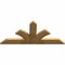 Ekena Millwork Richland Rough Sawn Timber Gable Bracket, Western Red Cedar, 60"W x 27"H x 2"D x 6"F, 11/12 Pitch GBW060X27X0206RIC00RWR - alternate 2